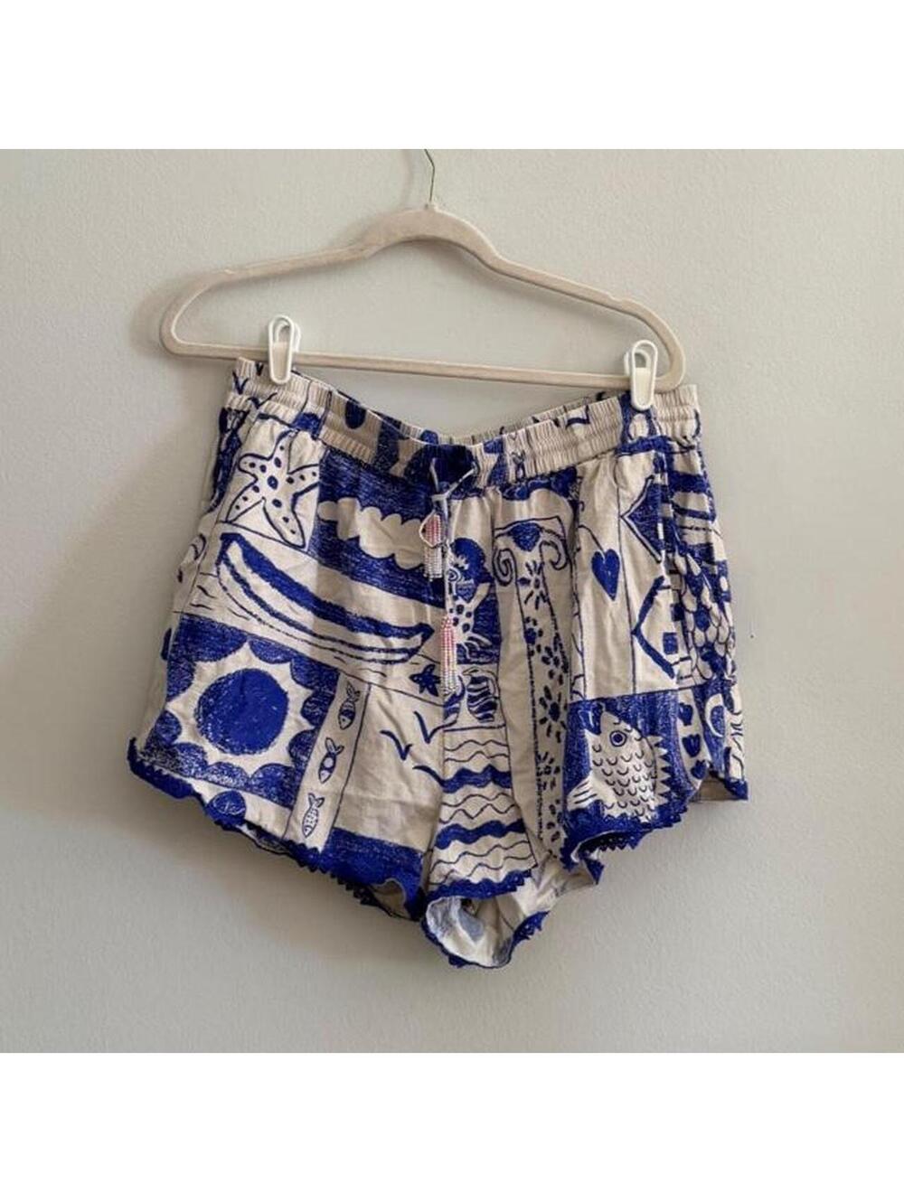 Farm Rio Nautical Print Shorts